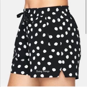 EUC Outdoor voices doing things shorts XS polka